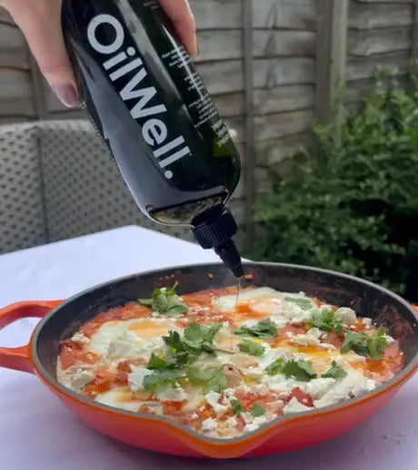 Shakshuka-Recipe-Easy-One-Pan-Brunch-with-Olive-Oil OilWell